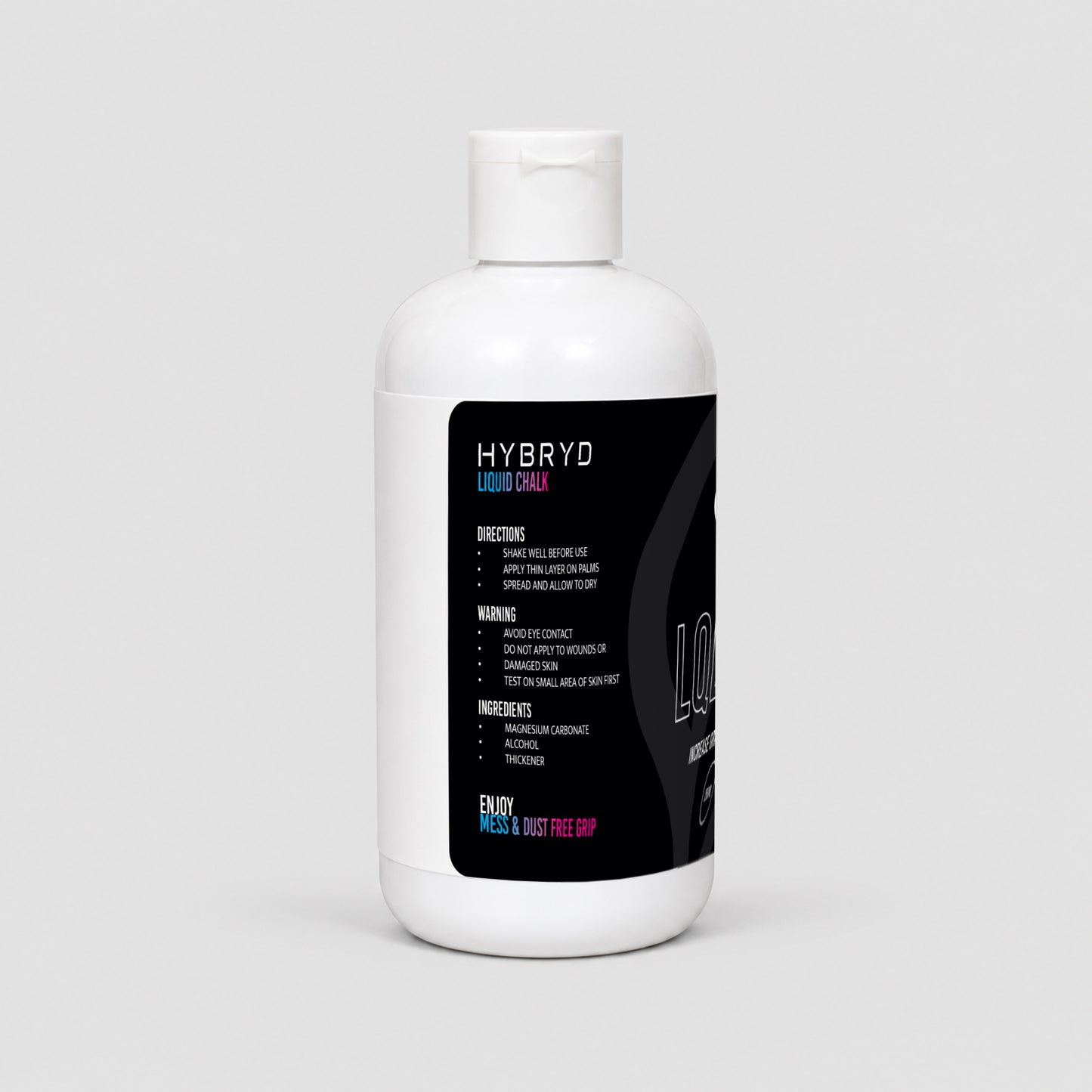 250ml bottle Liquid chalk for hands