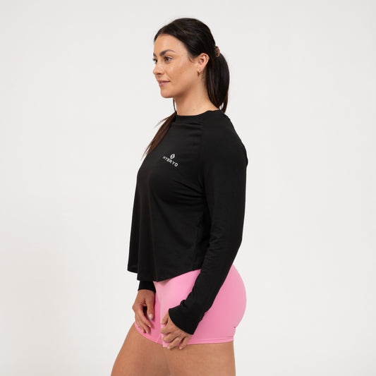 Split Back Long Sleeve