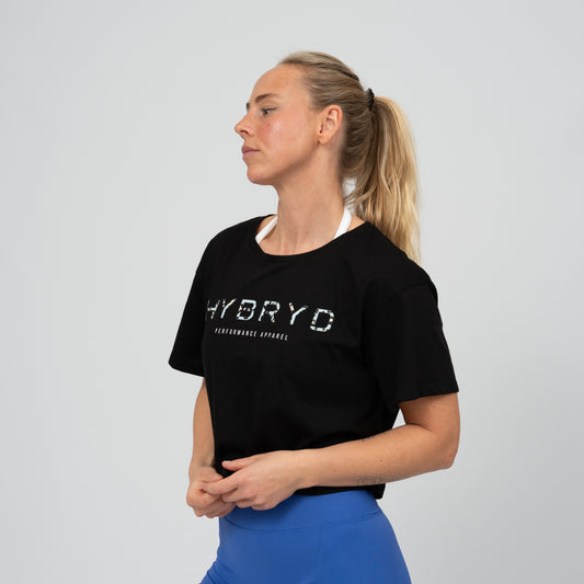 Logo Infill Crop Tee