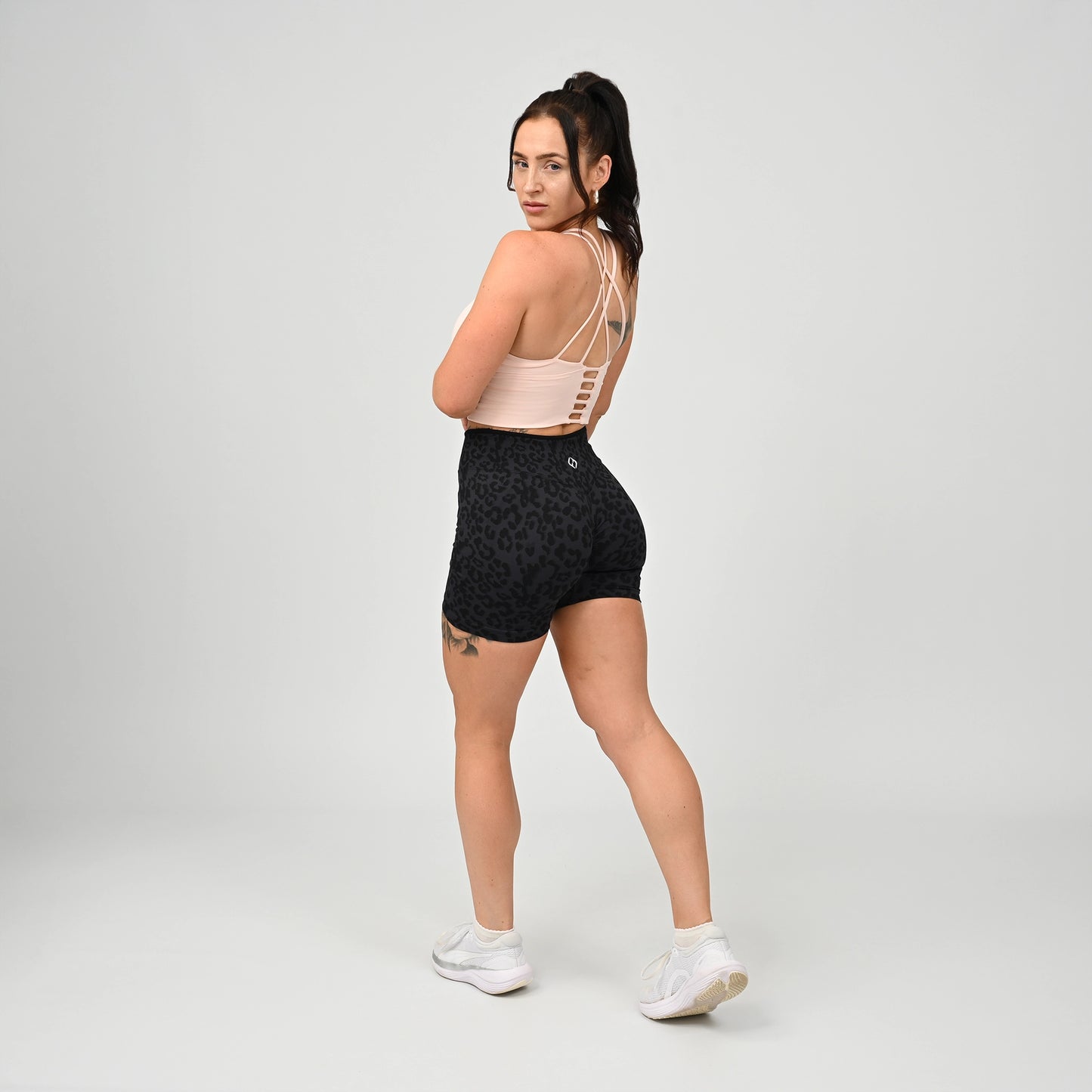 Jordan Booty Shorts Leopard