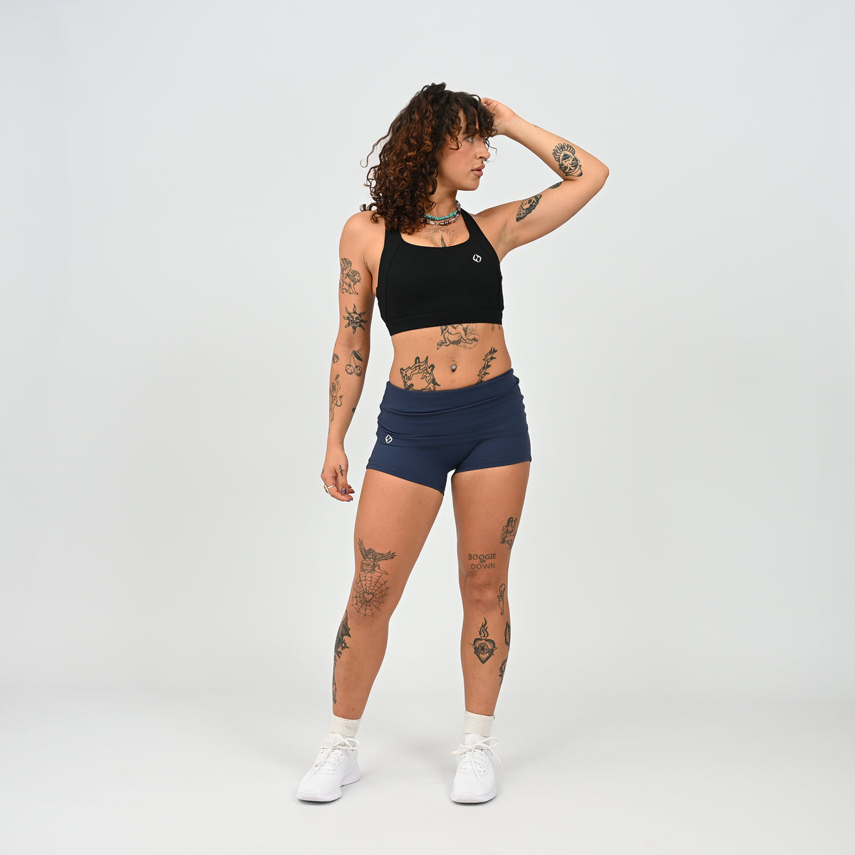 Gracie Fold Over Booty Shorts