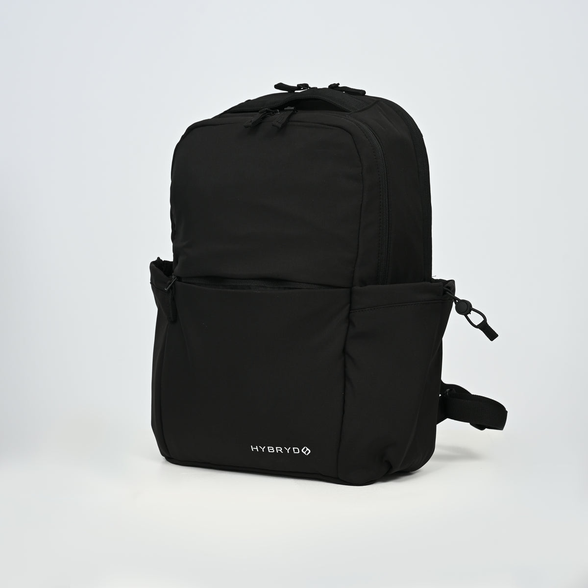 HYBRYD Atlas Backpack Black three quarter view