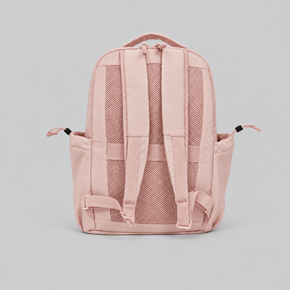 HYBRYD Atlas Gym Backpack Pale Pink back view