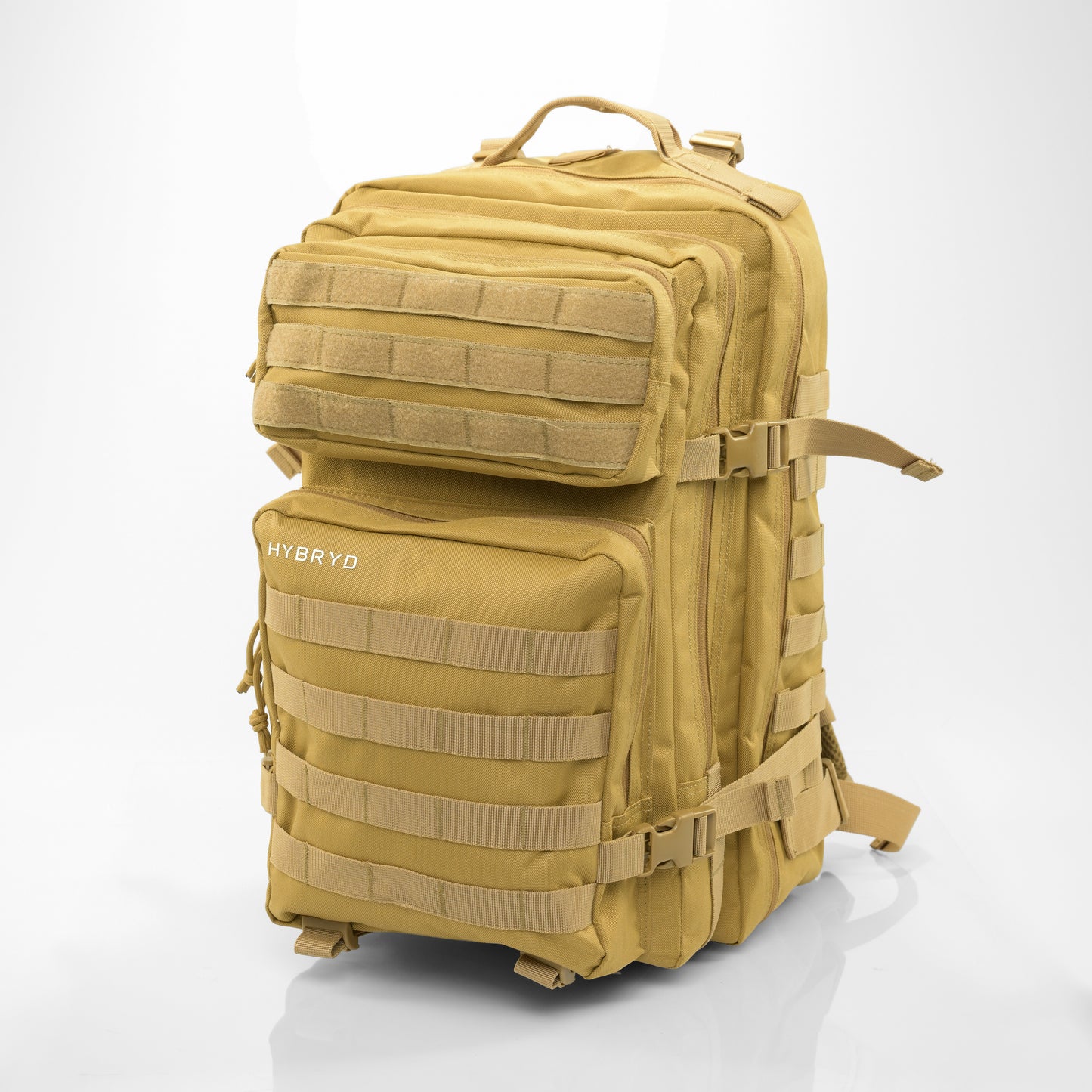 Tan tactical backpack