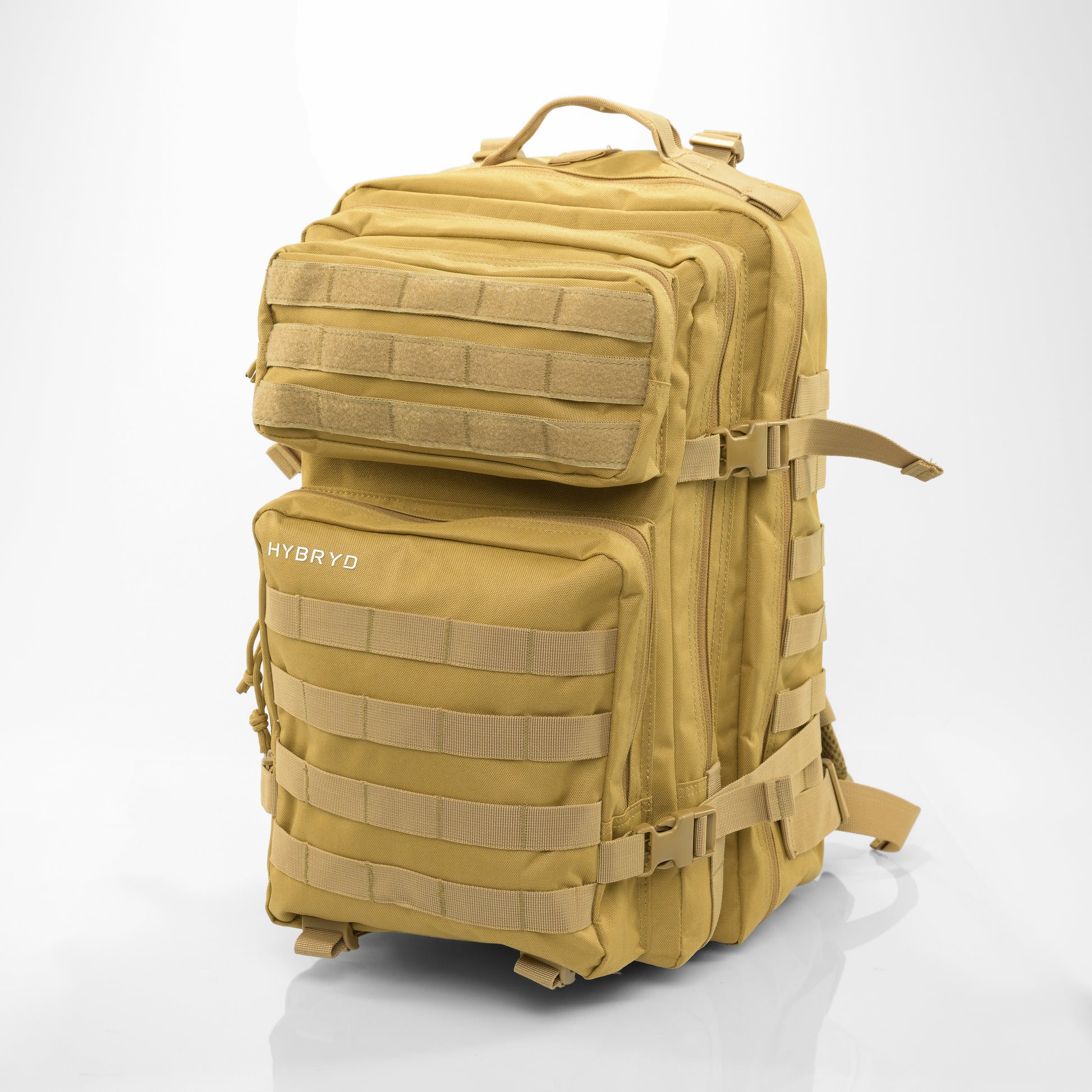 Tan tactical backpack