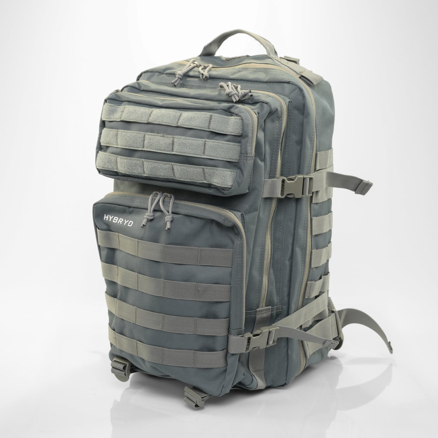 Grey Hybrid Racing backpack