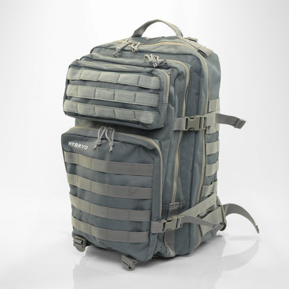 Grey Hybrid Racing backpack