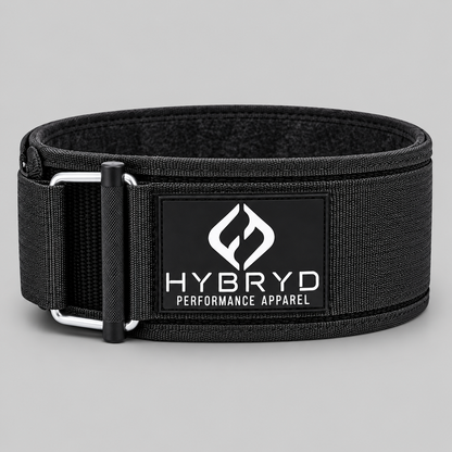 Self Locking 4” Felt Back Weightlifting Belt