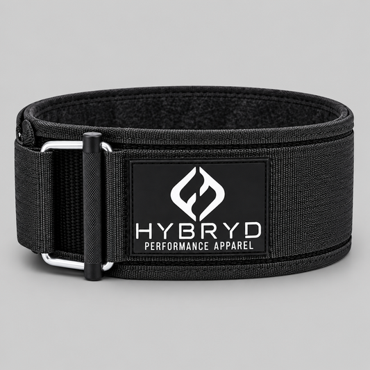 Self Locking 4” Felt Back Weightlifting Belt