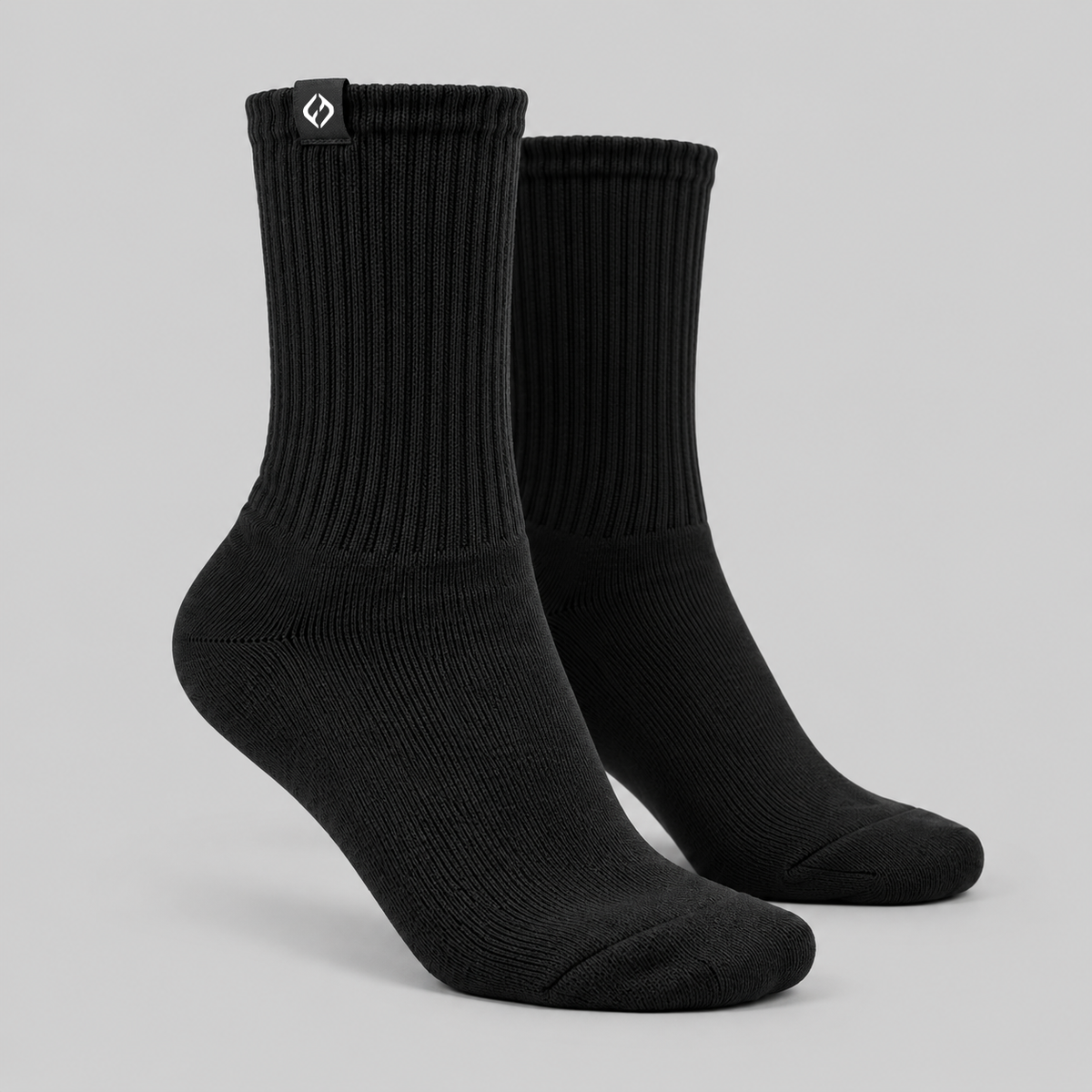Black unisex Socks - 3 Pack
