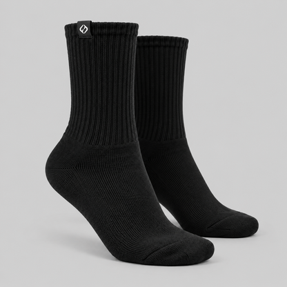 Black unisex Socks - 3 Pack