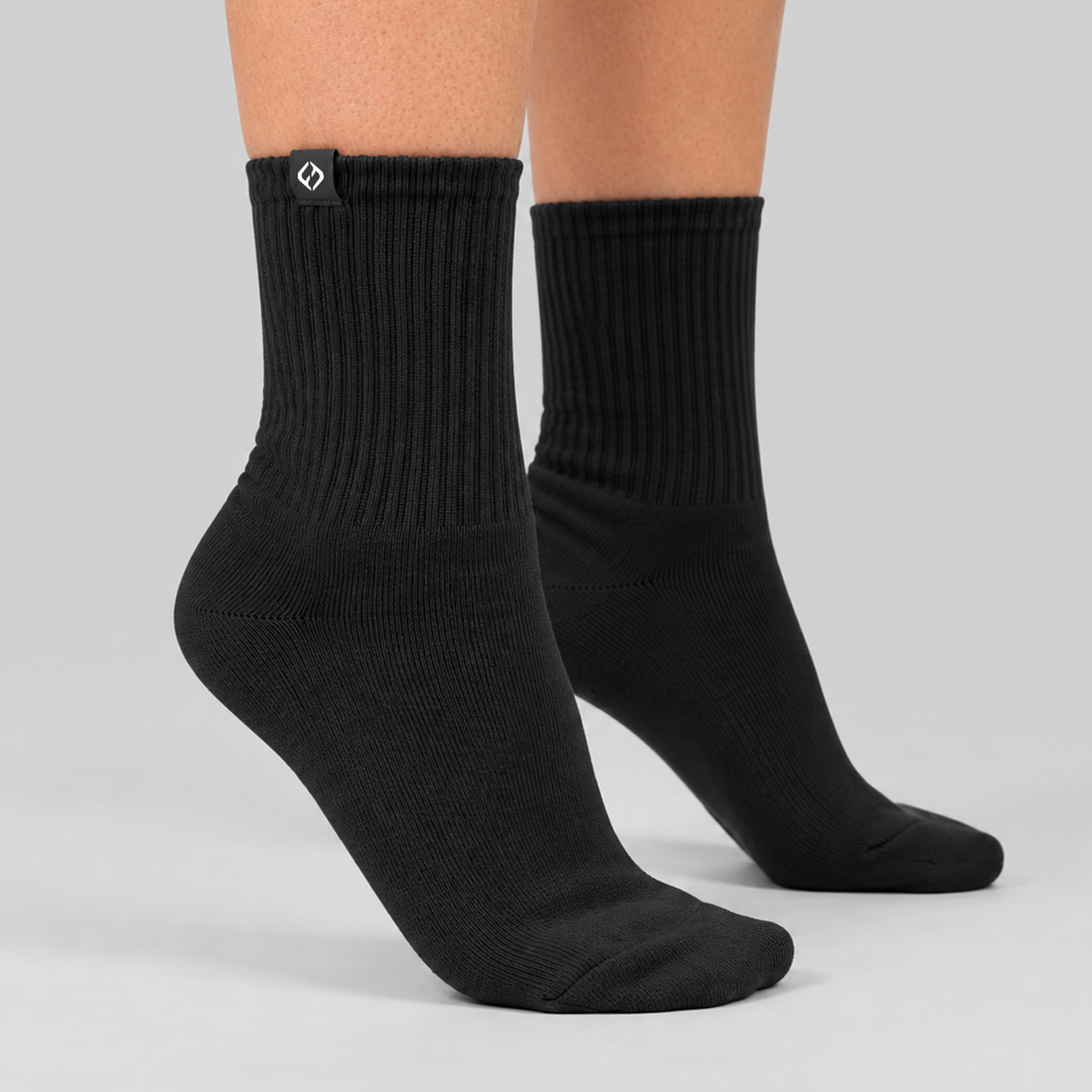 Black unisex Socks - 3 Pack