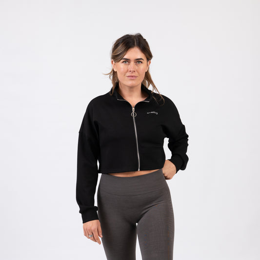 Alice Cropped Zip-up