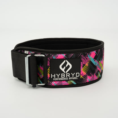 Neoprene Self Locking 4” Weightlifting Belt