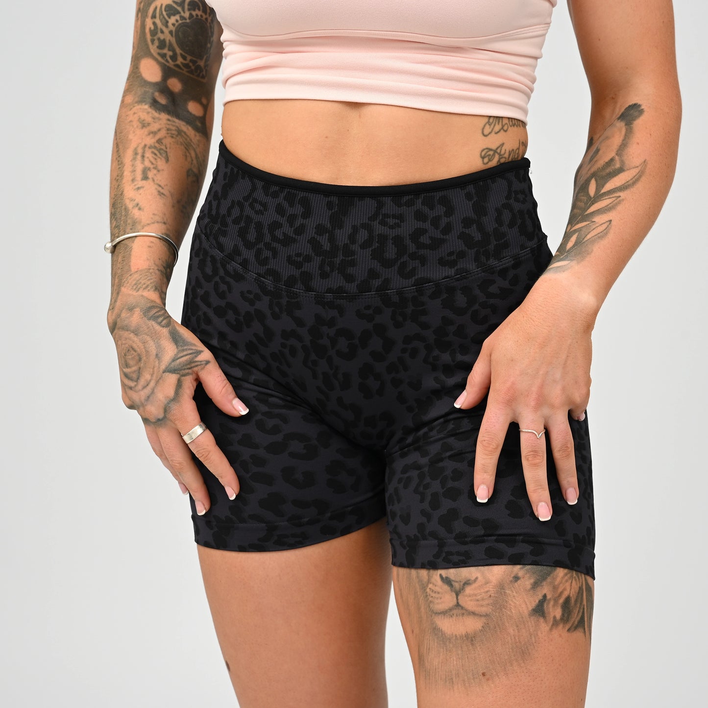 Jordan Booty Shorts Leopard