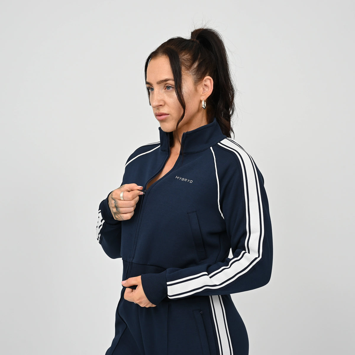 Katana Zip Crop Track Top