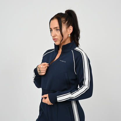 Katana Zip Crop Track Top
