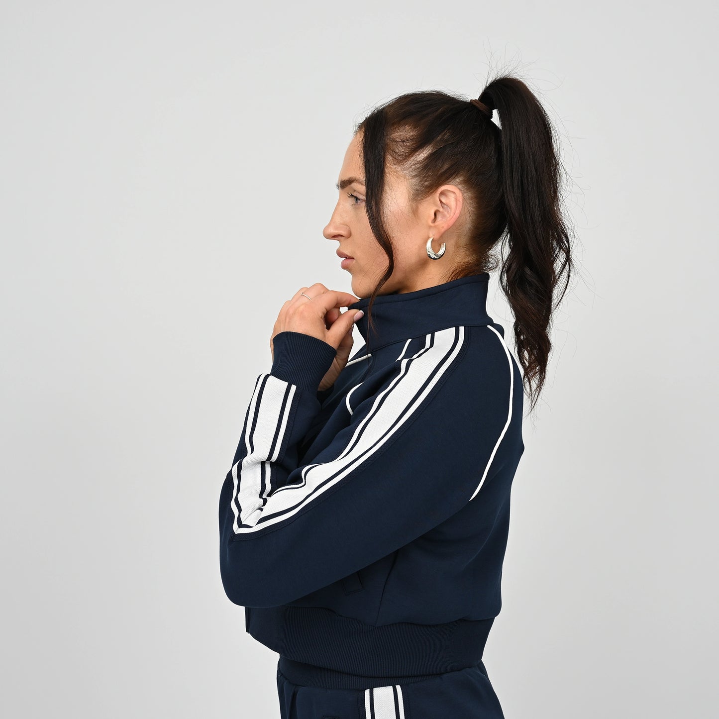 Katana Zip Crop Track Top