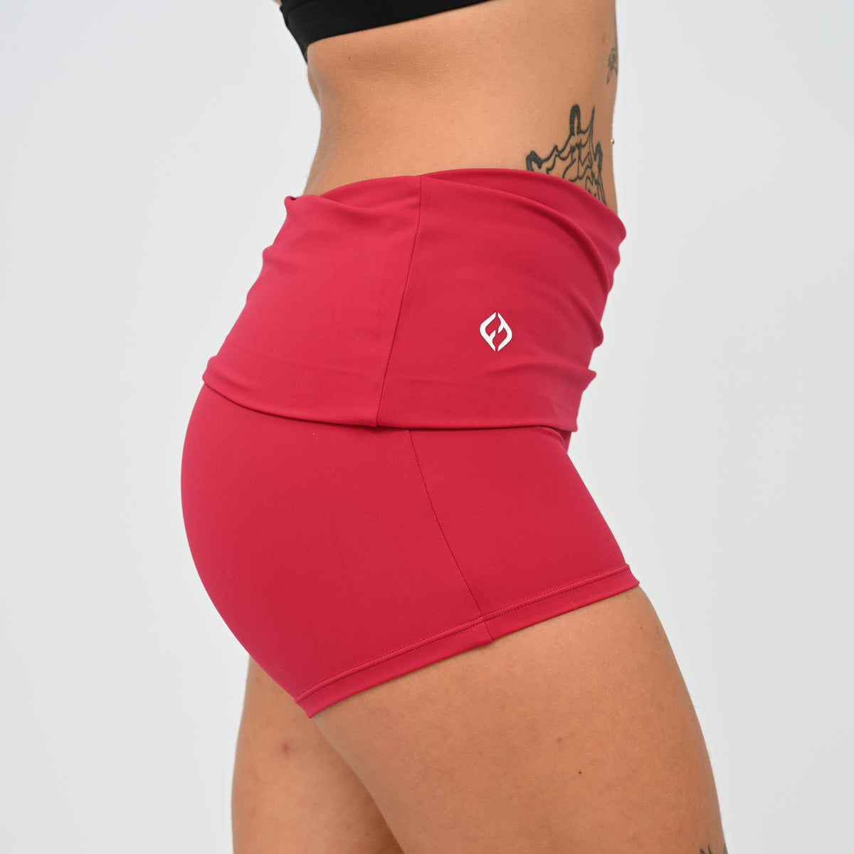 Gracie Fold Over Booty Shorts