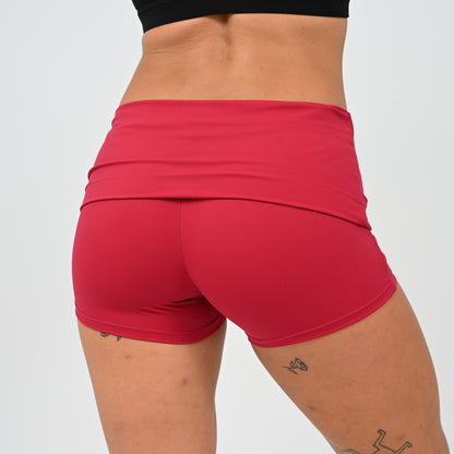 Gracie Fold Over Booty Shorts