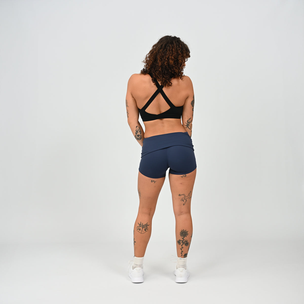 Gracie Fold Over Booty Shorts