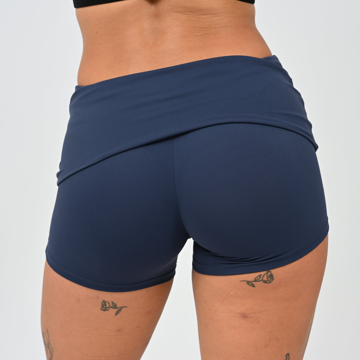 Gracie Fold Over Booty Shorts