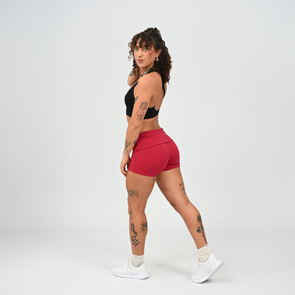 Gracie Fold Over Booty Shorts