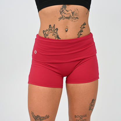 Gracie Fold Over Booty Shorts