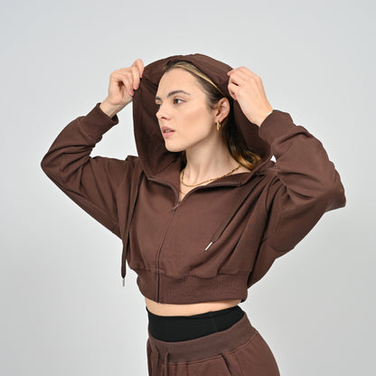 Serena Zip Hood