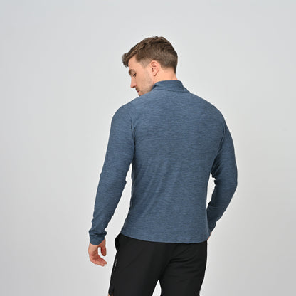 Hybryd gym guy in tight blue baselayer