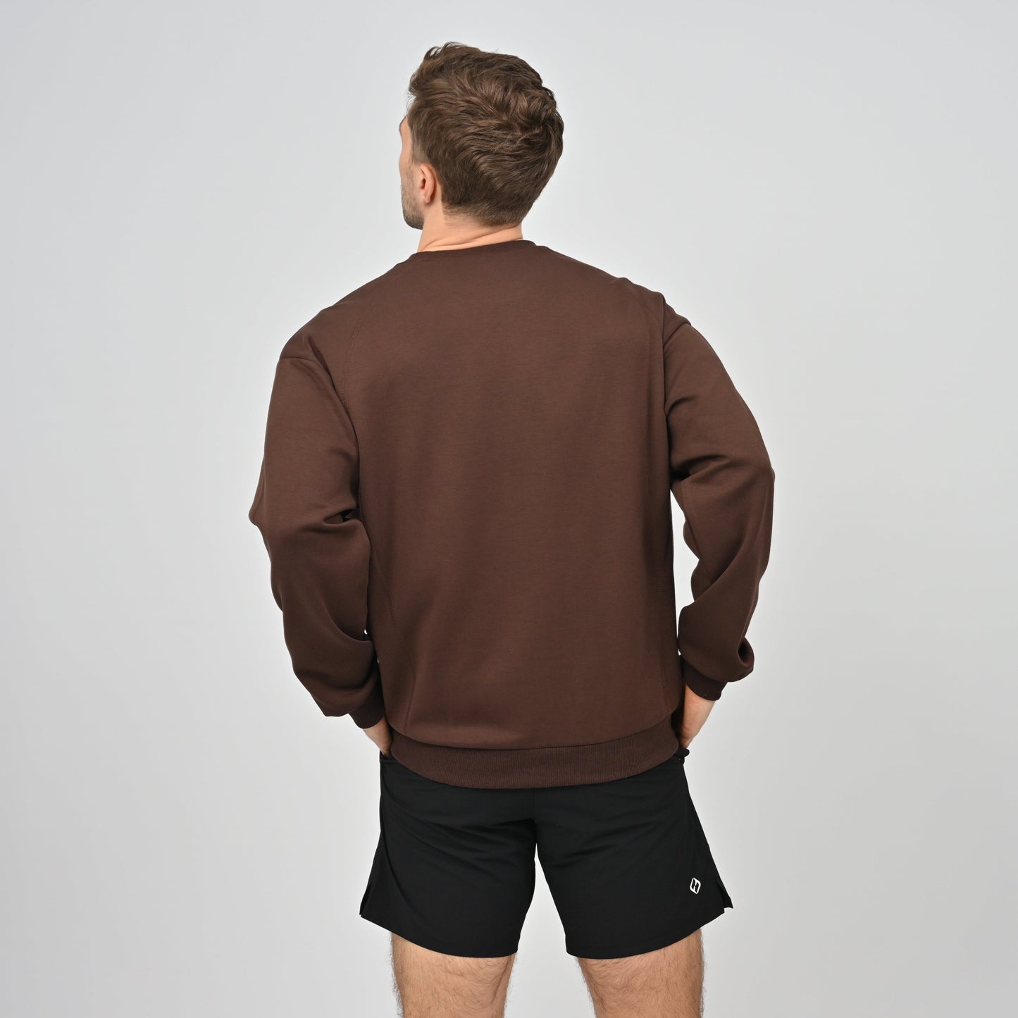 Hybryd sweater with ribbed cuffs unisex
