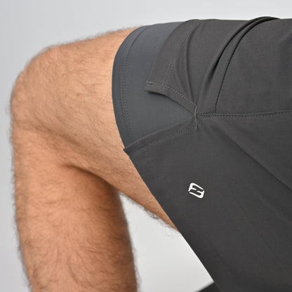 Hybryd sports shorts grey inner
