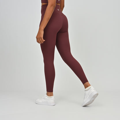 Naked Fitness leggings Bordeaux