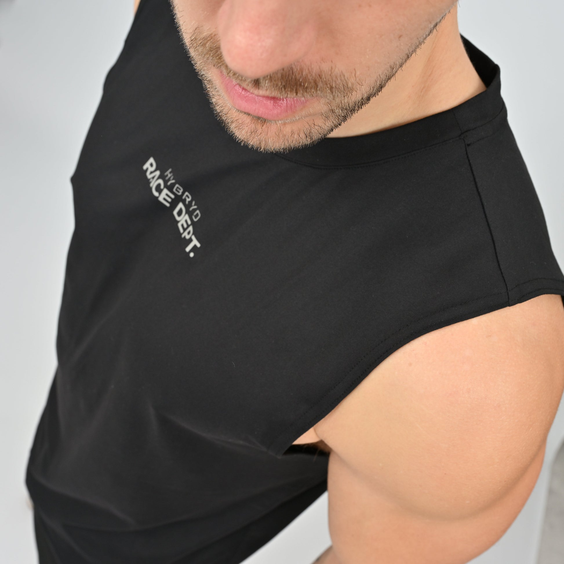 Hybryd Mens Tank Top Black