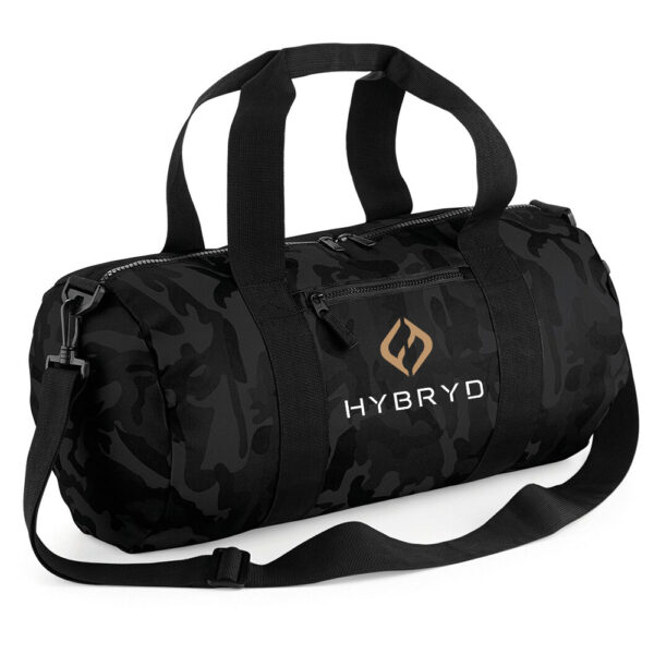 Hybryd Black Camo Bag
