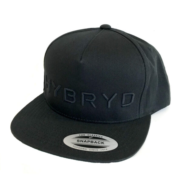 Hybryd Delta Logo Snapback - Black