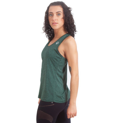 Womens Knot Vest - Forest