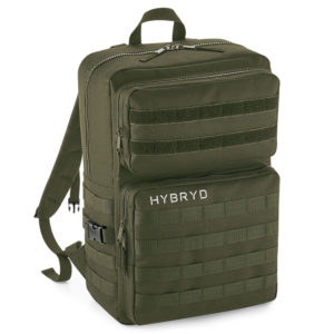 Hybryd Military Backpack- Military Green